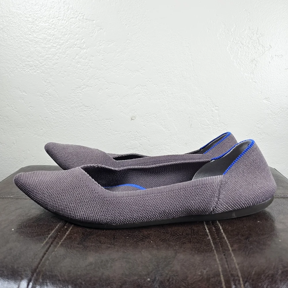 Rothy's‎ Pointed Toe Elegant Chic Taupe Women's Flats Sz 9.5